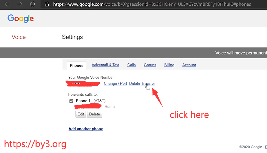 How to Transfer Google Voice Number to another Gmail? 51