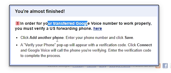 How to Transfer Google Voice Number to another Gmail? 7