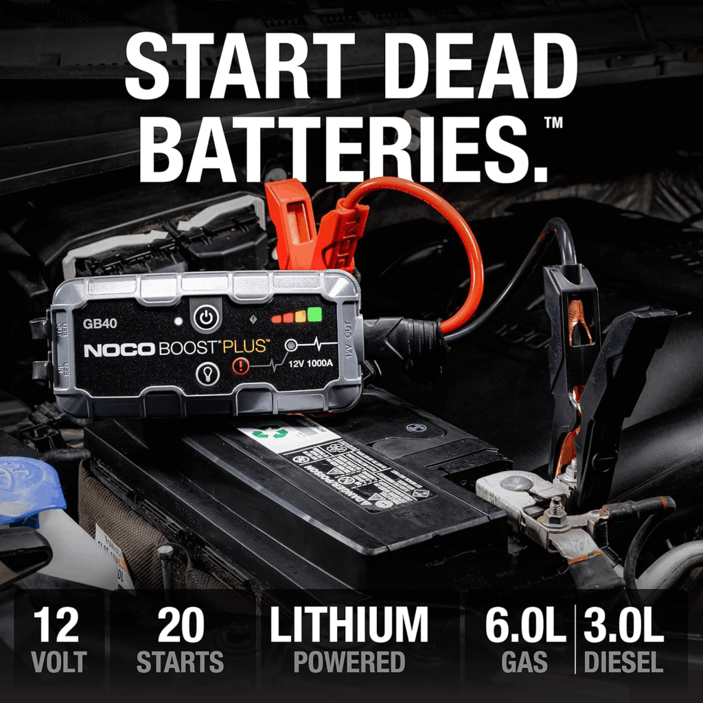 Must-Have for Every Car Owner: Why the NOCO GB40 Jump Starter Is a Game-Changer
