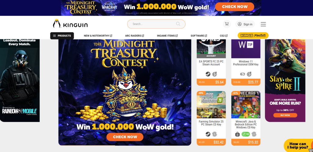 Kinguin Affiliate Program Review