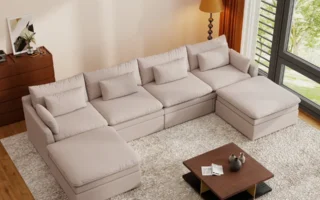 Deluxe Cloud 3-Seater L-Shaped Sectional Review
