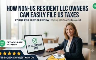 How Non-US Resident LLC Owners Can Easily File US Taxes