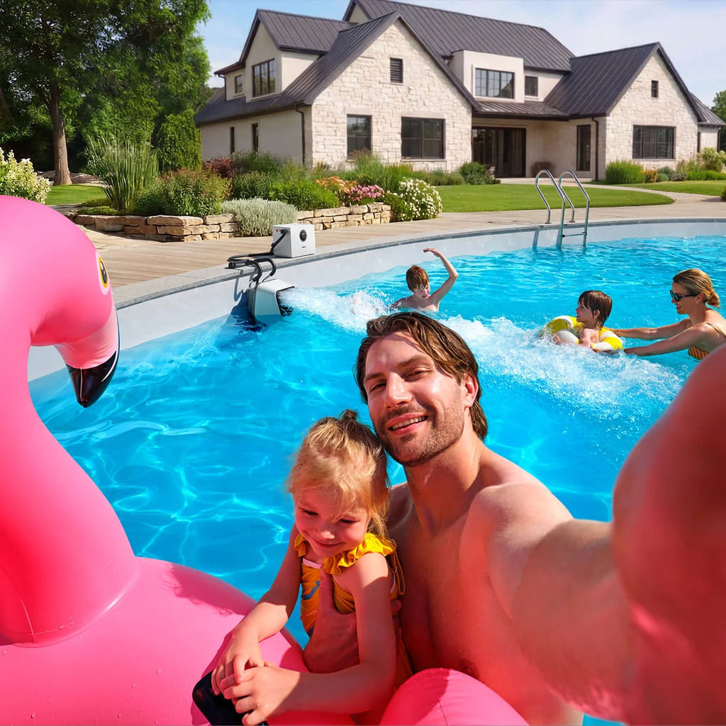 How to Swim Endless Laps in a Small Pool (iGarden Swim Jet X)