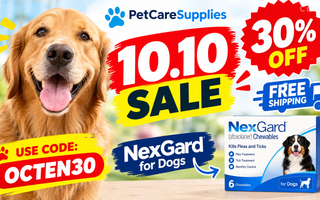 NexGard for Dogs Deal: 30% Off + Free Shipping at PetCareSupplies